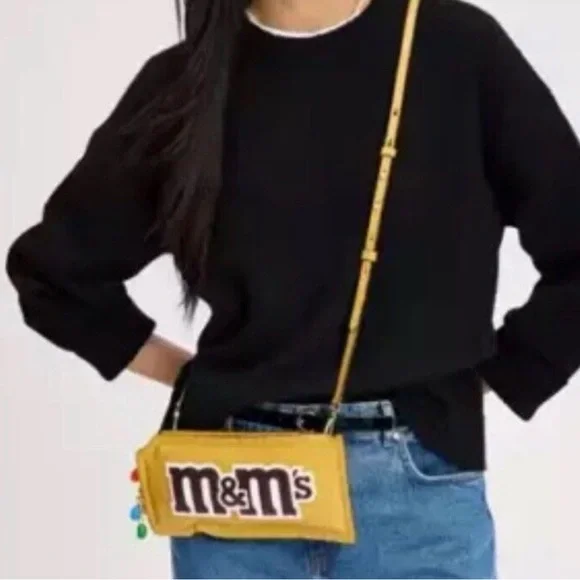 KATE SPADE x M&M’s 3D CANDY EMBELLISHED NOVELTY CROSSBODY BAG - Picture 2 of 6